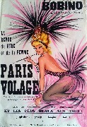 Bobino Paris volage 39 x 57 cm par Okley 1963