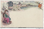Souvenir de Liège. Botterese, quai et Perron Souvenir de Liège. Botterese, quai et Perron