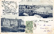 Liège. Pont des arches Le palais provincial Liège. Pont des arches Le palais provincial