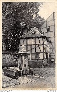 Stavelot. Vieux coin en rue Haute Stavelot. Vieux coin en rue Haute