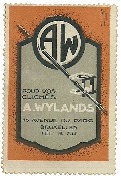 A.W Pour vos clichés. A Wylands 16 avenue du Parc Bruxelles Tel 737