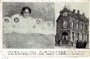 Geboort van een vierling te Hemixem. naissance de quatre Jumeaux à Hémixem (Anvers). La mère Struif-Huis
