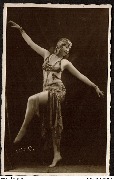 Janine de Vally du Théâtre de la Monnaie - Publicité Ceinture VALDOR - 1927