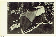 Photo du roi Albert reposant dans son cercueil