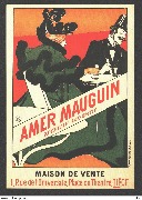 AMER MAUGIN apéritif digestif Lith.Bénard Liège