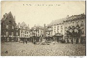 NIVELLES. - Grand'Place vers la rue de Namur