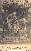 Nivelles. Collégiale Ste Gertrude. Chaîre de Vérité. Le prophète Elie au désert (1742)