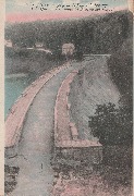 La Gileppe - Le Lion, le Pont et le Barrage De Leeuw de Brug en het Tolregt La Gileppe - Le Lion, le Pont et le Barrage De Leeuw de Brug en het Tolregt