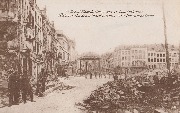 Kiosque - Namur, Grand Place de Namur après bombardement - DD. Sépia - pas écrite - N° 16