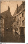 Bruges - Hôpital St. Jean - Façade donnant sur le canal