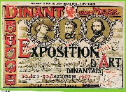 Dinant sur Meuse Exposition d'Art Dinantais 30 juin-30 septembre 1907 Dinant sur Meuse Exposition d'Art Dinantais 30 juin-30 septembre 1907