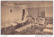 Sanatorium du Domaine de la Chise Piétrebais(Brabant) Dortoir des Poupons