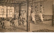 Sanatorium du Domaine de la Chise Piétrebais(Brabant) Leçon de gymnastique