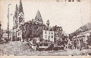 Spa. La Cascade et l'Eglise