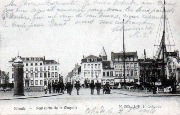 Ostende. Pont et rue de la Chapelle