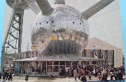 Atomium Sphère de base et hall d'accueil