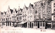 Bruges. Maisons flamandes - La Grande Place