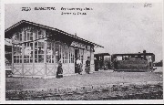 Elverdinghe. Buurtspoorweg statie - Station du Vicinal