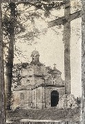 Geeraardsbergen Grammont La Chapelle et la croix sur la vieille montagne