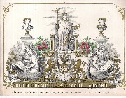 Société Royale de Grande Harmonie-souhaits de bonne année 1860