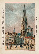 Chocolat Antoine Bruxelles  Maison fondée en 1850 Anvers La Cathédrale n°32