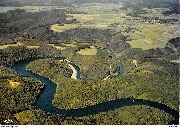 Ortho-Nisramont-Nadrin Le barrage de Nisramont -Les six Ourthe (vue aérienne)