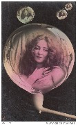 (bulles de savon contenant la tête de Anna Held) (bulles de savon contenant la tête de Anna Held)