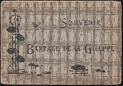 Spa. CARNET - Souvenir du Barrage de la Gileppe