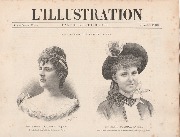 Concours de Beauté à Spa - Extrait du magazine L'Illustration de 1888 - format de la page 380x285