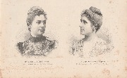 Concours de Beauté à Spa - Extrait du magazine L'Illustration de 1888 - bas de la page