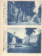 Feuillet publicitaire - N° 130 - Place Royale, Hôtel Cardinal, Le Mémorial et Hôtel Etoile d'Italie