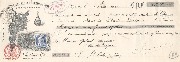 SPA - Lettre de Change - 1918-03-03 - Venant de La Distillerie de l' Elixir de Spa - Litho V. Go..x, Spa