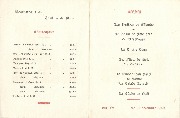 MENU - Réveillon de Noël - Restaurant du Casino de Spa - 24 décembre 1948 - (2 scans)