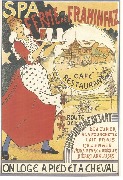 SPA - AFFICHE - Grande Reproduction - 20x30 cm - Ferme de Frahinfaz
