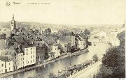 Namur. La Sambre et Panorama