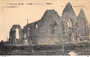 Nieucapelle. L'Eglise après le bombardement La guerre 1914-16