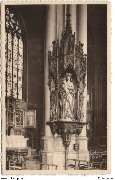 Eglise Saint Boniface Ixelles. Statue de la Vierge par Geeris
