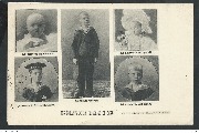 Les enfants de la princesse de Saxe. Le prince Georges. La princesse Marie-Alice. La princesse Marguerite. Le prince Frédéric-Christian. Le prince Ernest-Henri