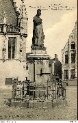 Damme Statue de Jacques De Coster Van Maerlant Standbeeld Jacob Van Maerlant