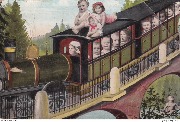 (Bébés multiples dans un train)