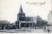 L'Héroïque Belgique 19èsérie n°156 L'Eglise de Haelen avant le bombardement