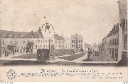 Chièvres. La Grand'Place en 1830