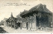 L'Héroïque Belgique 14èsérie n°171 Une rue à Haelen avant le bombardement