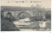 Najauge. Pont du Viroin avant le tunnel de séparation de la France et la Belgique
