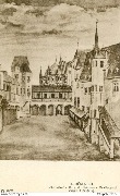 A. Dürer. Schlosshof - Cour du château - castleyard (Wien Albertina)
