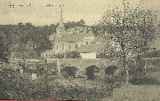 Lompret-lez-Chimay L'Eau Blanche et l'Eglise