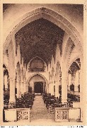 Montigny-le-Tilleul. Eglise Saint-Martin Intérieur Jubé reconstruit dans la vieille tour