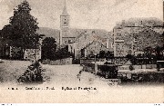 Comblain-au-Pont. Eglise et Presbytère
