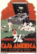 Concertola portatil CASA AMERICA