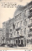 Hôtel pour voyageurs Propriétaire F.Schoenmackers avenue de la Couronne 403 Ixelles-Bruxelles (près de Exposition, gare d'Etterbeek)